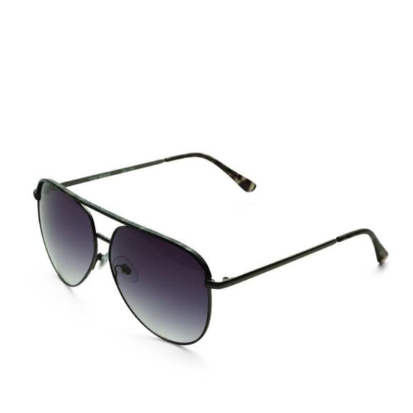 NWT Steve Madden Womens Unisex Metal Frame 100% UV Protection Aviator Sunglasses - Picture 2 of 3